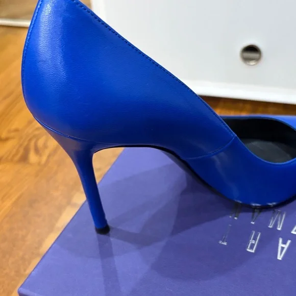 Stuart Weitzman Blue Heels - Picture 5 of 7